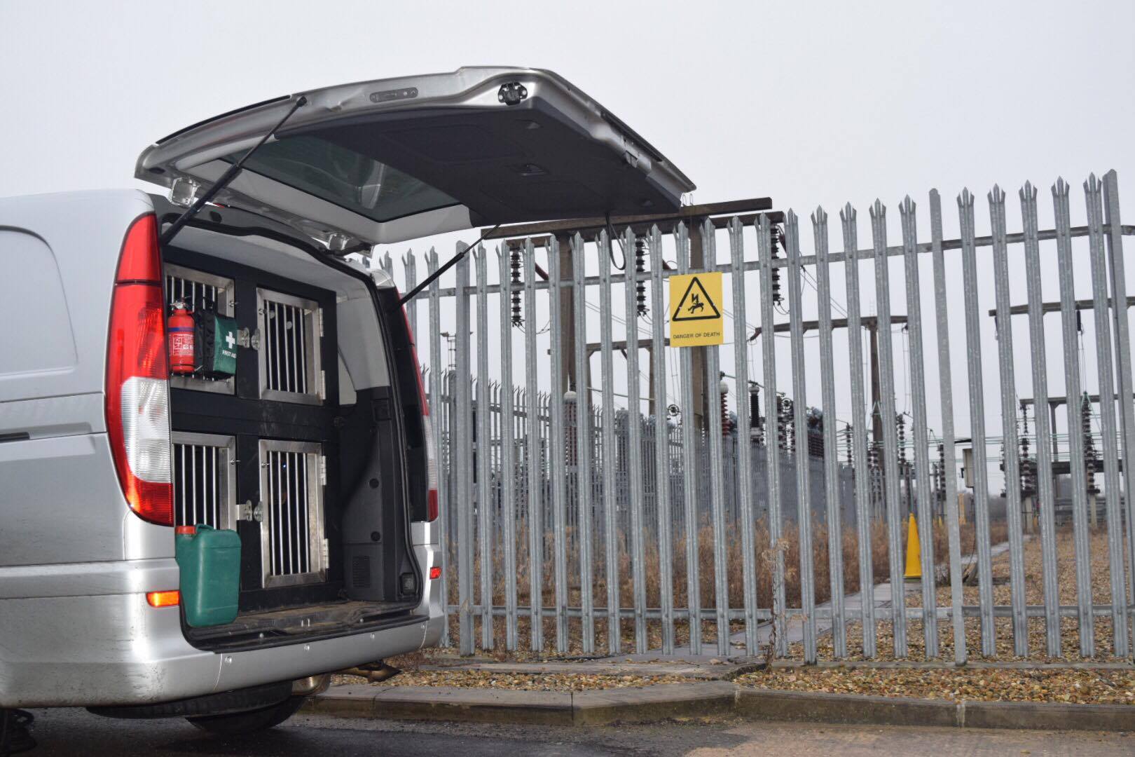 Dog Van Security | Dog Kennel Club